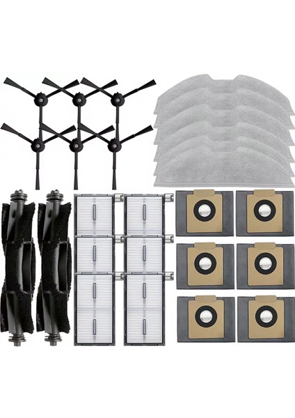 Eufy X8 Pro Robot Yan Fırçası Için Hepa Filtreleri Mop Bezleri Mop Tag Toz Torbası Vakum Süpürge Parçaları Aksesuarları (Yurt Dışından) fiyatları
