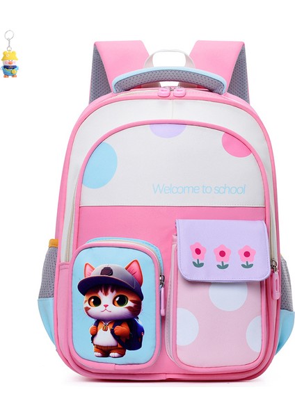 Çocuk Sırt Çantası Karikatür Okul Çantası Erkek Kız Kapibala Sırt Çantası Prenses Elsa Öğrenci Okul Çantası (Yurt Dışından)