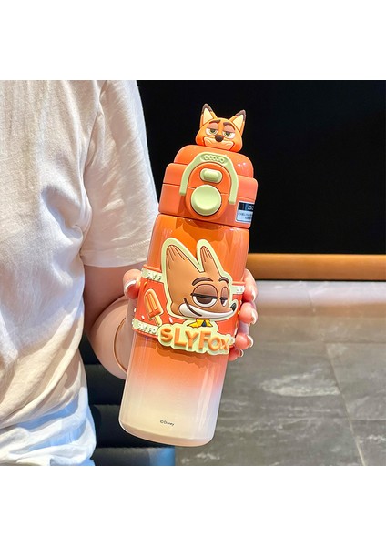 Disney Yalıtımlı Dak Nick Judy Pipetli Su Dağı Çift Içme Kızlar Yüksek Değerli Çocuk Okul Özel Dakları (Yurt Dışından)