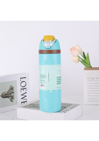 Oh Wala Aynı Spor Su Şişesi Yalıtım Kabı 24 Oz Kapasiteli Açık Taşınabilir Su Kabı = (Yurt Dışından)