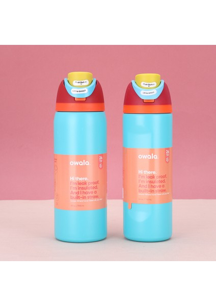 Meyve Kupa Büyük Kapasiteli 32OZ Spor Yalıtımlı Kur (Yurt Dışından)