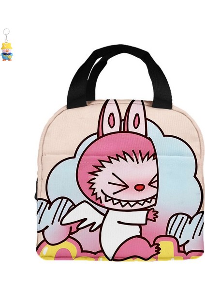 Öğle Yemeği Çantası Karikatür Tote Çantası Öğrenci Bento Çantası Alüminyum Folyo Yalıtımlı Yemek Çantası (Yurt Dışından)