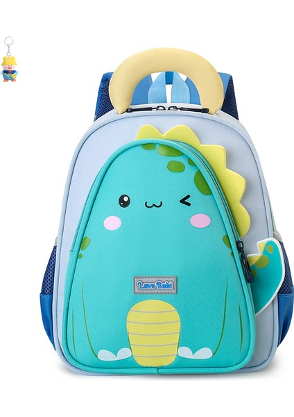 Çocuk Okul Çantası Sevimli Çizgi Film Erkek ve Kız Sırt Çantası Hafif Seyahat Anaokulu Okul Çantası (Yurt Dışından)