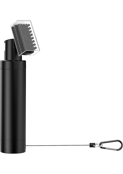 Golf Kulübü Temizleyici Fırçası ve Mikrofiber Havlu Temizleme Kiti, Su Spray Şişesi Golf Aracı ile Oluk Kalavatma Fırçası Siyah (Yurt Dışından)