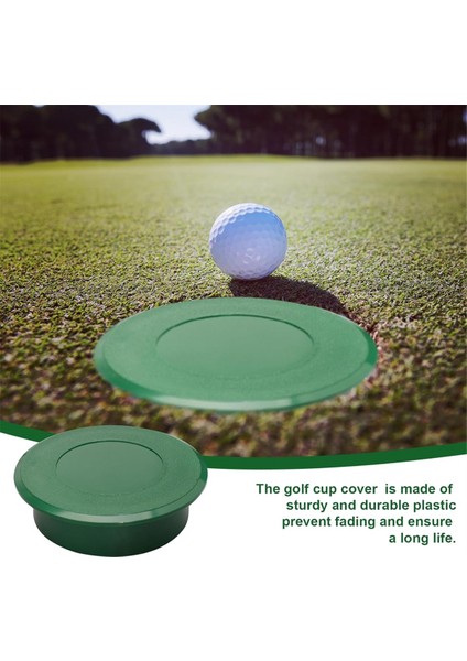 10 Adet Golf Kupası Kapağı Golf Uygulama Eğitim Yardımları Deliği Kapaklar Golf Deliği Golf Sahası Bahçesi Için Yeşil Kapak Koymak (Yurt Dışından) modelleri