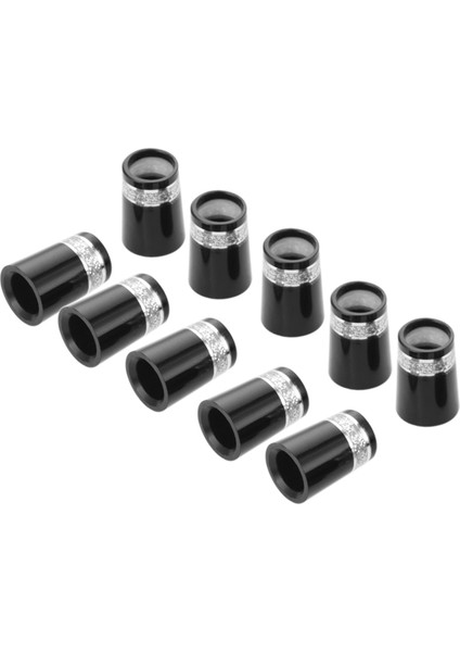 10 Adet Golf Kolu Golf Ütüler Için Ipucu Boyutu 0.370 Plastik Golf Ferrules Kulüp Şaftları Aksesuarlar, Gümüş (Yurt Dışından)