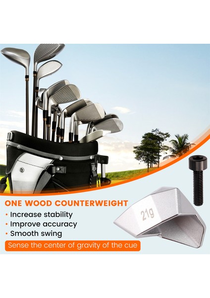 Golf Kulübü Kafası Taylormade Için Uyumlu QI10 Sürücü Kafa Ağırlıkları (21G) (Yurt Dışından) indirimleri