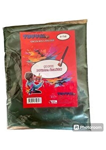 Çocuk Boyama Önlüğü 4-5 Yaş Aktivite Önlüğü Sıvı Geçirmez,yıkanabilir fırsatları