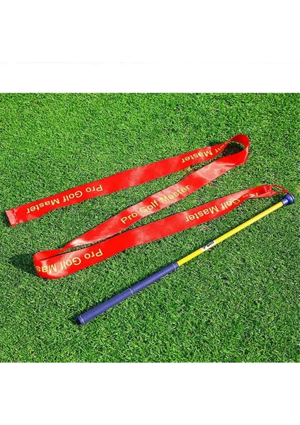 Pgm Golf Uygulama Yardımı Renkli Şerit Swing Trainer Swing Hız Eğitim Kulübü Ekipmanlarını Geliştirin (Yurt Dışından) indirimleri