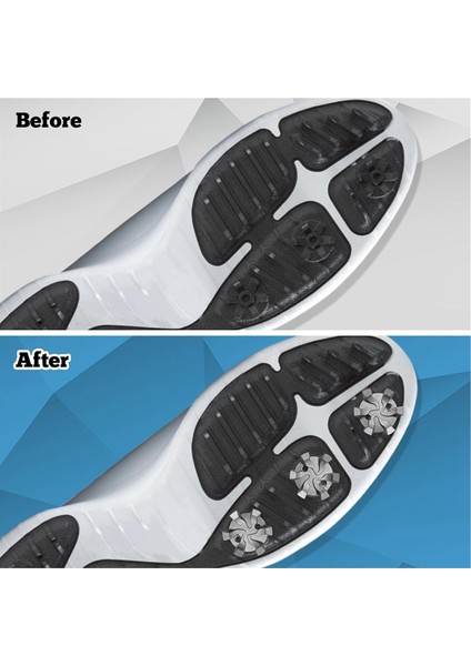 Golf Sivri Uçlu 2 Siyah Golf Cleats Somunu ile 60 Golf Ayakkabı Sivri Seti, Golf Ayakkabı Kılıfı Değiştirme (Yurt Dışından) fiyatları