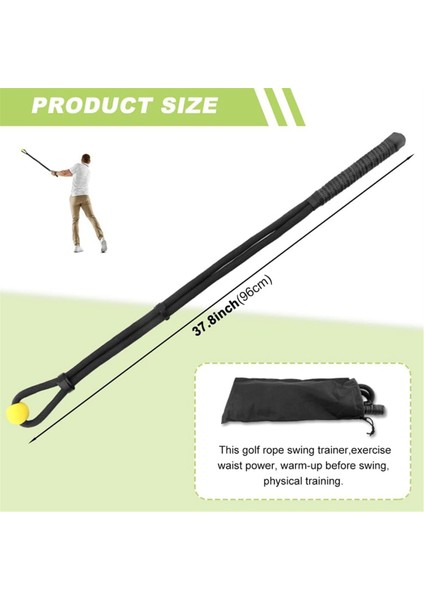 Golf Salıncak Eğitim Yardımı, Halat Eğitmeni Ekipmanı Salınım Hızını Geciktirme Ritmi, Golf Isınma Egzersizi Güç Için (Yurt Dışından) modelleri