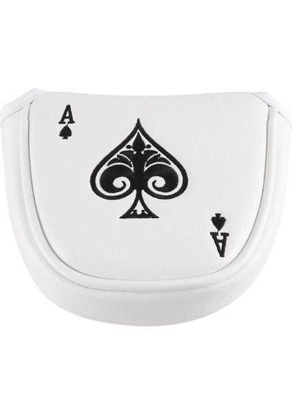 Golf Mallet Putter Cover Headcover Magnetic Club Protector Odyssey 2 Ball Style Putter&#39;lara Uyuyor, Rh Lh (Yurt Dışından)