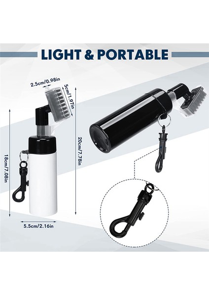 2 Pcs Golf Kulübü Temizleyici Golf Temizlik Fırçası 6.3 Inç Golf Kulübü Temizleyici Fırça Golf Kulübü Temizlik Aracı Golf Su Fırçası (Yurt Dışından) fiyatları