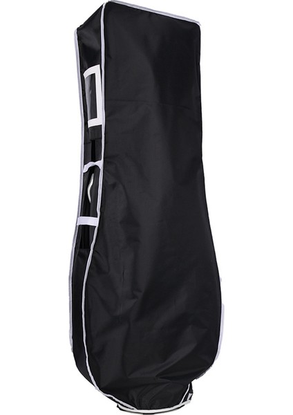 Golf Yağmur Örtüsü Torbası Su Geçirmez ve Toz Geçirmez Taşınabilir Katlanabilir Golf Seyahat Kapağı Çantası Golf Çantası Kapağı Siyah (Yurt Dışından)