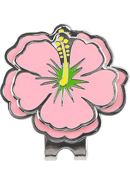 Mıknatıs Topu ile Golf Topu Işaretleyici Şapka Klipsi Bir Putt Golf Putt Putt Pembe Klipsler Pembe (Yurt Dışından)