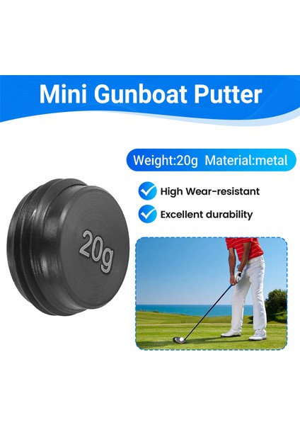 1pcs Golf Ağırlığı Pxg Gen2 Brando, Mini Gunboat Putter, 0811 x X+ Prototip Sürücü Seçimi Bir, 20G (Yurt Dışından) fırsatları