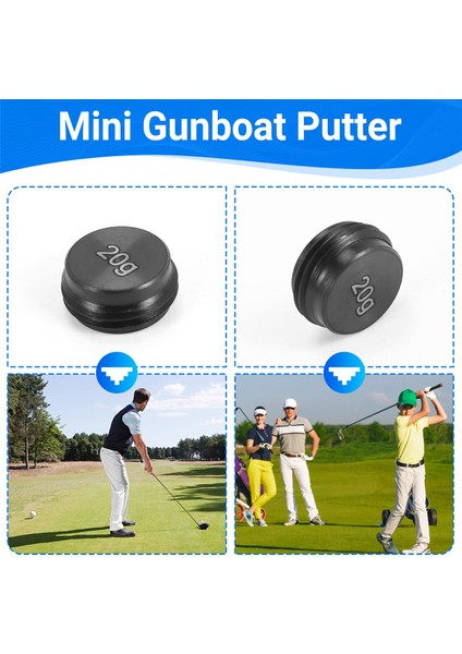 1pcs Golf Ağırlığı Pxg Gen2 Brando, Mini Gunboat Putter, 0811 x X+ Prototip Sürücü Seçimi Bir, 20G (Yurt Dışından) indirimleri