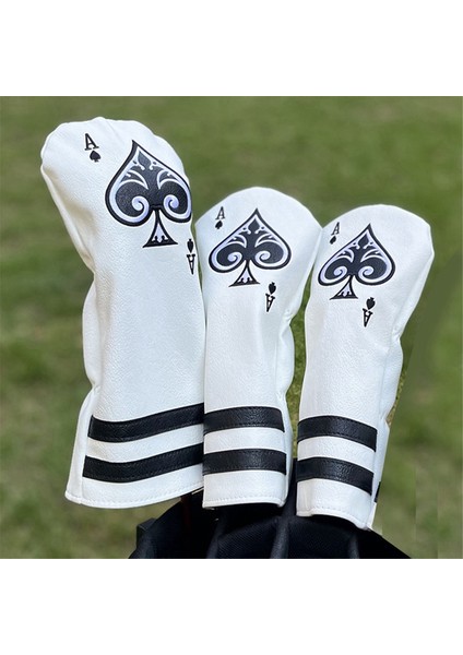 Golf Kulübü Kapak Koruyucu Kapak Sürücüsü Fairway Ahşap Hibritler Kapak Itici Kapağı 1 Kutup (Yurt Dışından) fiyatları