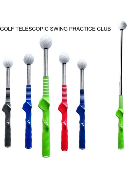 Golf Salıncak Pratiği Çubuk Teleskopik Salıncak Eğitmeni Yardım Aracı Golf Duruş Düzeltici Egzersizi Kırmızı (Yurt Dışından) modelleri