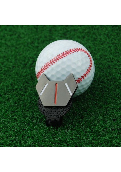 Konumlandırma Hizalaması Için Golf Marker Şapka Klipsi, Oyuncu Konumu Işaretleme Kapağı Rozeti, Tüm Golfçüler Için Uygun, B, B (Yurt Dışından) modelleri