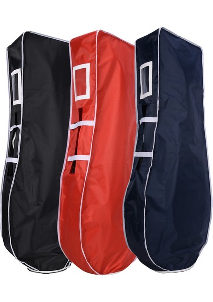 Golf Yağmur Örtüsü Torbası Su Geçirmez ve Toz Geçirmez Taşınabilir Katlanabilir Golf Seyahat Kapağı Çantası Golf Torbası Kapak Koyu Mavi (Yurt Dışından) modelleri