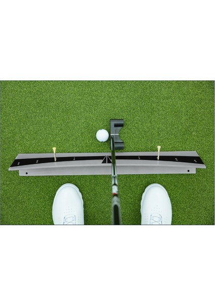 Golf Putter Trainer Putter Track Balance Alıştırıcı Putter Tahtası Kalibrasyon Putter Track (Yurt Dışından) modelleri