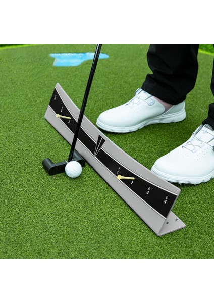 Golf Putter Trainer Putter Track Balance Alıştırıcı Putter Tahtası Kalibrasyon Putter Track (Yurt Dışından) indirimleri