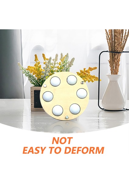 1 Set Golf Tee Gösterisi Raf Ekran Rafları Ekran Raf Golf Topu Tutucu Voleybol Tedariki Ahşap Ekran Standı Petek D (Yurt Dışından) fiyatları