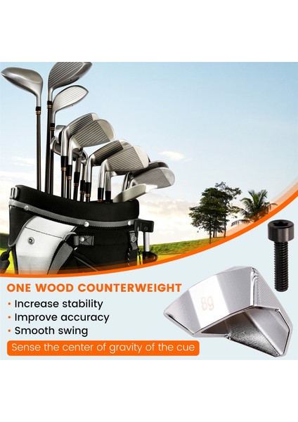 Golf Kulübü Kafa Ağırlığı Taylormade QI10 Sürücü Kafa Ağırlıkları (8g) Için Uyumlu (Yurt Dışından) fırsatları