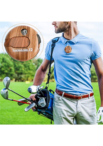 Profesyonel Golf Inme Sayacı Golcüsü Doğru Golf Skoru Golfçü Hediyesi Için Cihaz Tutma (Yurt Dışından) modelleri