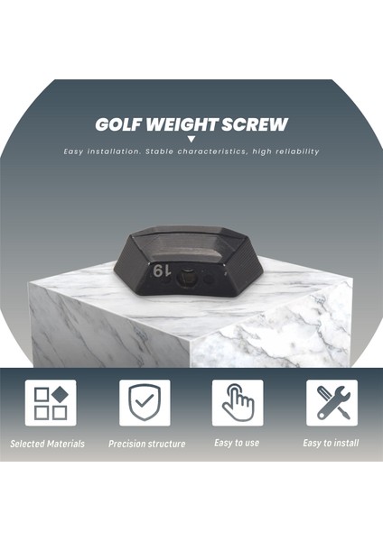 Ping G425 Sürücü Golf Aksesuarları Için 1 Adet Golf Ağırlığı, 19G (Yurt Dışından) fiyatları