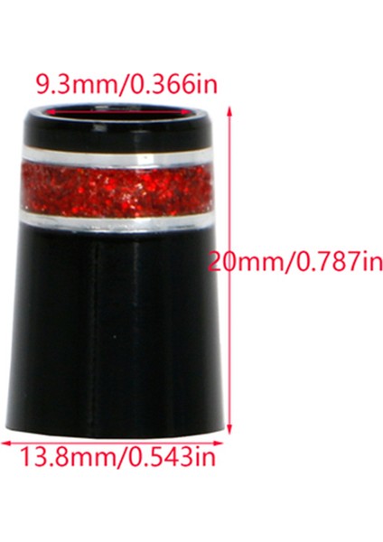 10 Adet Golf Kolu Golf Ütüler Için Ipucu Boyutu 0.370 Plastik Golf Ferrules Kulüp Şaftları Aksesuarları, Kırmızı (Yurt Dışından) fırsatları