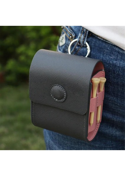 Golf Top Torbası Aralıkçı Enstrüman Şok Geçirmez Su Geçirmez Diastimeter Pu Deri Kasa Golf Taşınabilir Yelek Kahverengi (Yurt Dışından) modelleri