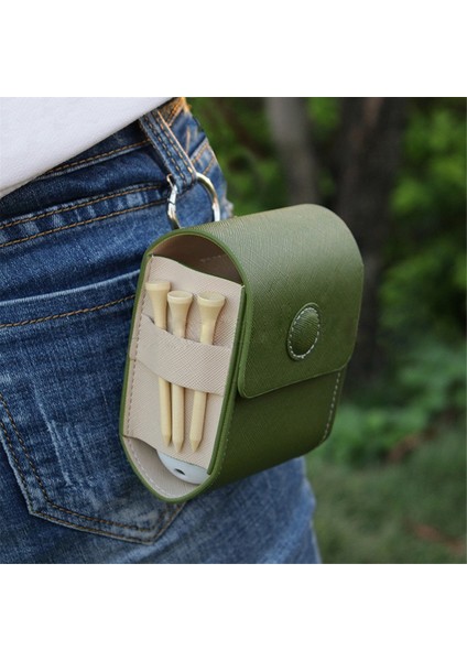 Golf Top Torbası Aralıkçı Enstrüman Şok Geçirmez Su Geçirmez Diastimeter Pu Deri Kasa Golf Taşınabilir Yelek Kahverengi (Yurt Dışından) indirimleri