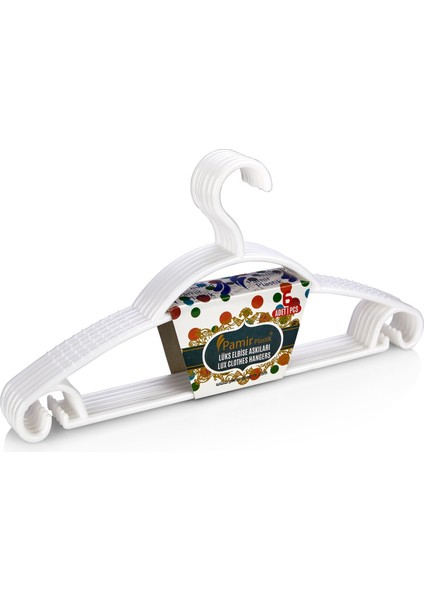 18 Adet Galaxy Askı Elbise Askısı - Karışık Renk modelleri