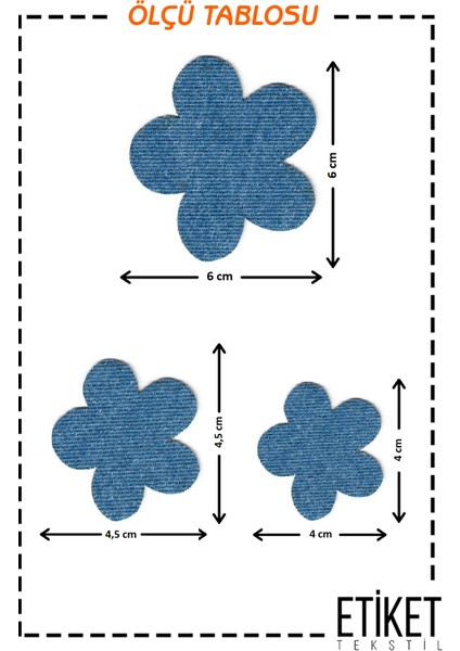 Ütü ile Yapışan Kot Arma Patch Kot Yaması, Denim Jeans Onarım & Dekoratif Amaçlı Çiçek Açık Mavi Şekilli Kot Yama Çiçek Şeklinde fiyatları