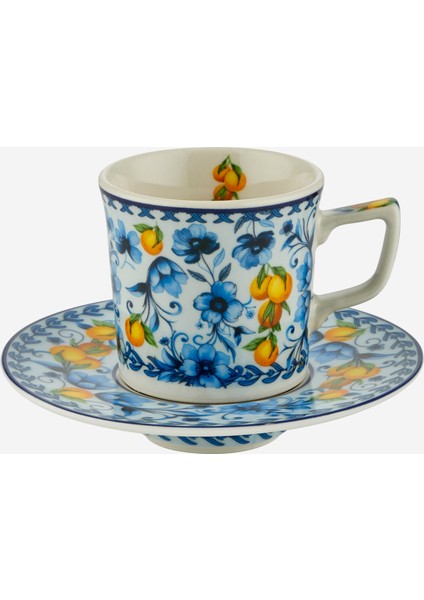 Arancia Mavi Porselen Kahve Fincanı 120 ml fiyatları