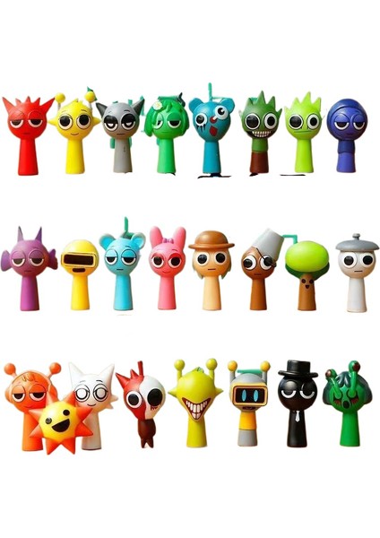 Çocuk Ritim Kutusu 24 Şekil Model Oyuncaklar (Yurt Dışından)