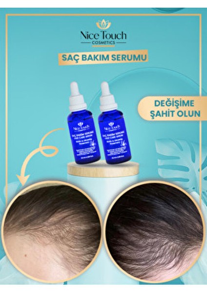 3 Adet Saç Bakım Serumu Dökülme Karşıtı Şampuan Dermoreler Gürleştirici Saç Cıkaran Serum Set modelleri