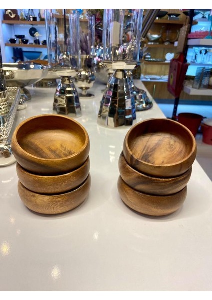 Akasya 6'lı Kase/çerezlik 10CM