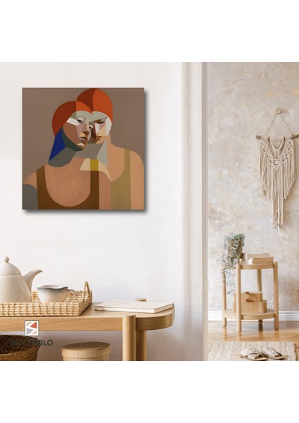 Yansıyan Zihinler Kanvas Tablo Modern Duvar Tablosu Ev Dekoru Ev Hediyesi