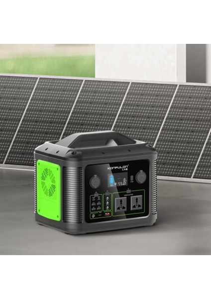 CN06 Powerbank 1200W 315.000 Mah Kamp Şarj 60W Pd - Siyah