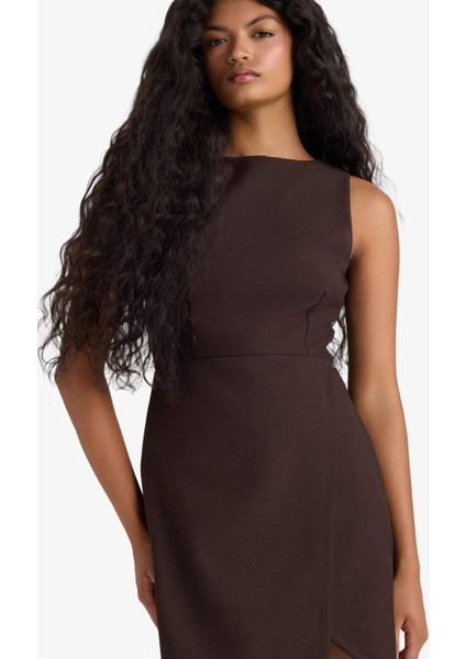 Kare Yaka Kolsuz Mini Elbise indirimleri