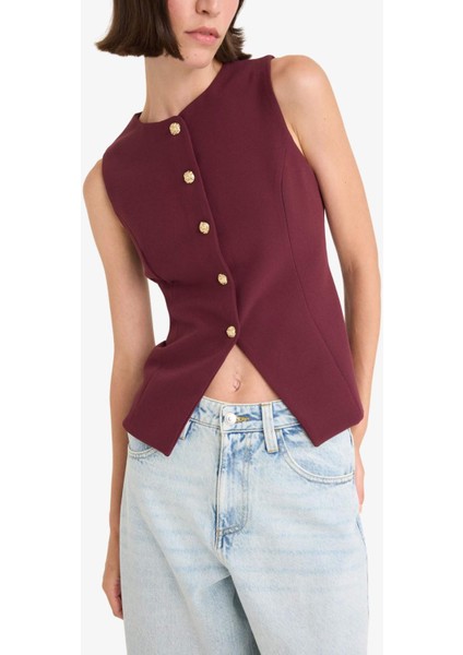 Fitted Bisiklet Yaka Yelek E5328AX25AU indirimleri