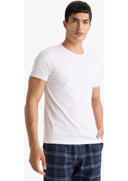 Slim Fit Dar Kesim Bisiklet Yaka Üst L4885AZ25AU modelleri