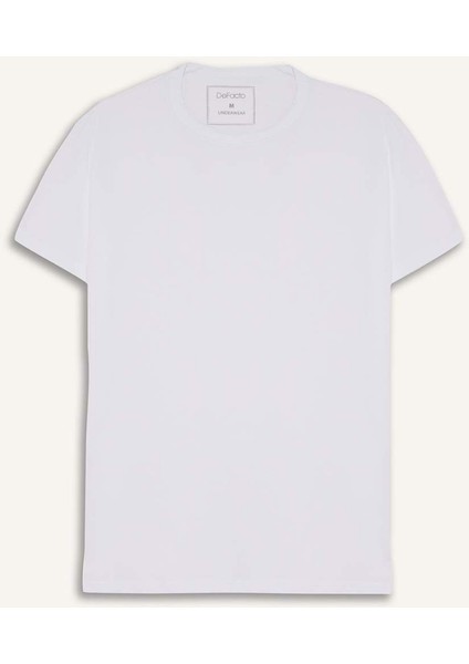 Slim Fit Dar Kesim Bisiklet Yaka Üst L4885AZ25AU