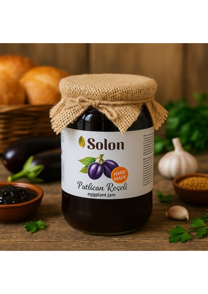 Patlıcan Reçeli 950GR Hatay Yöresel