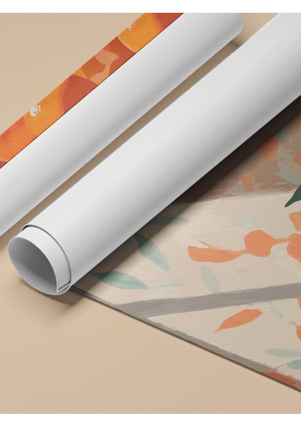 Çerçevesiz Poster, Turuncu Meyve Suyu ve Portakallar – Pop Art, Mutfak Dekoru Poster No: 113236 fırsatları