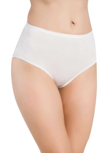 Kadın Siyah 3'lü Paket Bambu Yüksek Bel Bikini Külot