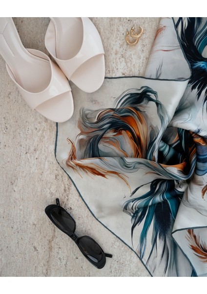 Rise Of Phoenix %100 Ipek Saten Kadın Fular fiyatları